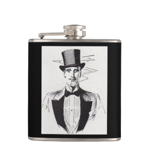 Flasques M. Classy, homme bien habillé