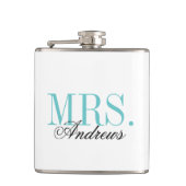 Flasques M. et Mme Mariage Monogram (Devant)