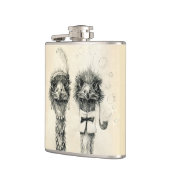 Flasques M. et Mme Ostrich (Gauche)