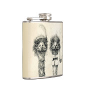 Flasques M. et Mme Ostrich (Droite)