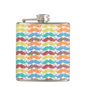 Flasques M. Mustache Hipster Motif (Devant)