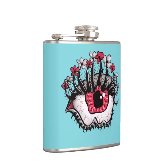 Flasques Macabre Eye Melt Déplaisant Psychedélique Dark Art (Droite)