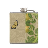 Flasques Macaw Blue Jaune Tropical Jungle Antique (Dos)