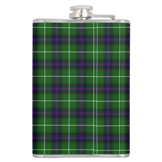Flasques MacDonald Tartan Monogramme M (Dos)