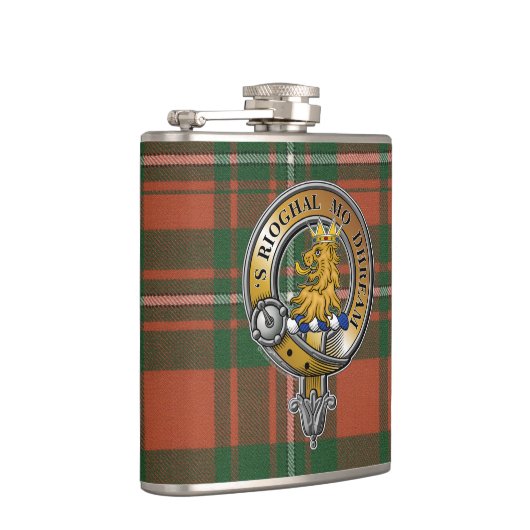 Flasques MacGregor Tartan & Badge (Droite)