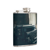 Flasques Machine à écrire vintage (Droite)