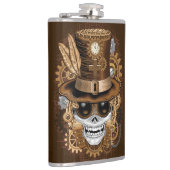 Flasques Machine rétro Voodoo à vapeur crâne (Droite)