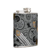 Flasques Machinerie Steampunk (couleur complète) (Droite)