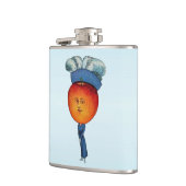 Flasques Madame principale élégante Feather Hat d'Apple (Gauche)