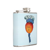 Flasques Madame principale élégante Feather Hat d'Apple (Droite)