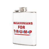 Flasques Magadoniens pour Trump 2024 Red Blue Star (Gauche)