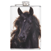 Flasques Magnificent Black Stallion (Devant)