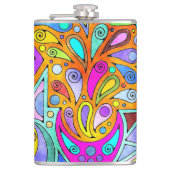 Flasques Main Tirée Par EDDArt - Blah Blah Blah 1 (Devant)