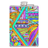 Flasques Main Tirée Par EDDArt - Blah Blah Blah 1 (Dos)