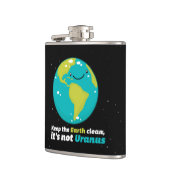 Flasques Maintenez la terre propre (Gauche)