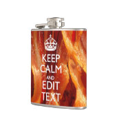 Flasques Maintenez le calme sur la balise de dimensionnemen (Gauche)