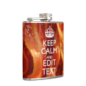 Flasques Maintenez le calme sur la balise de dimensionnemen (Droite)