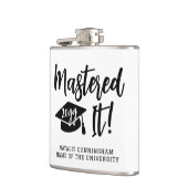 Flasques Maîtrise personnalisée Diplôme La maîtrise (Gauche)