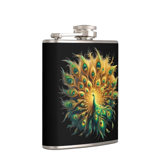 Flasques Majestic Peacock Dancing, (Droite)