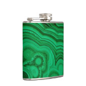 Flasques Malachite minéral vert (Droite)