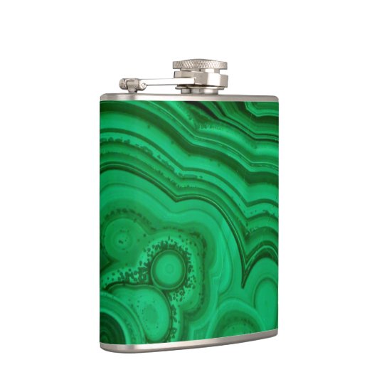 Flasques Malachite minéral vert (Droite)