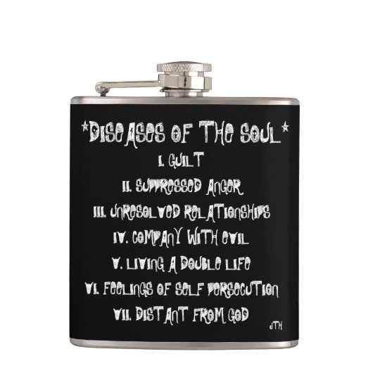 Flasques Maladies de l'âme (Devant)