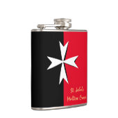 Flasques Maltese Cross & Malte drapeau mode /St. John's (Droite)