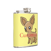 Flasques Maman Chihuahua Mignonne Art Thunder_Cove (Droite)