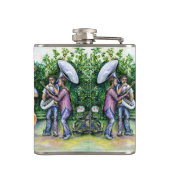 Flasques Maman ne m'a jamais averti des joueurs tuba (Dos)