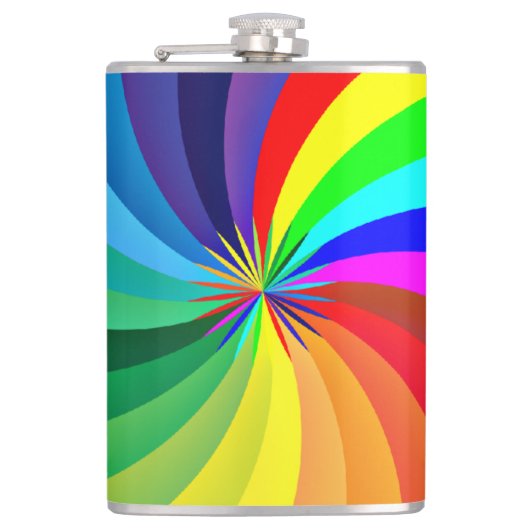 Flasques Mandala-46556 couleur arc-en-ciel (Devant)