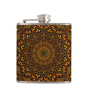 Flasques Mandala d'or