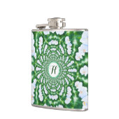 Flasques Mandala Orchidée blanche (Gauche)