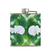 Flasques Mandala Orchidée blanche (Dos)