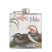 Flasques Mandarin Canard peinture chinoise (Devant)