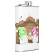 Flasques Manger de Noël bonhomme de neige mignon (Droite)