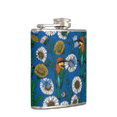 Flasques Mangeurs d'abeilles sur bleu (Droite)