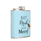 Flasques Mangez Boire et abeille Joyeux (Droite)