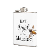 Flasques Mangez Boire et abeille Marié (Gauche)