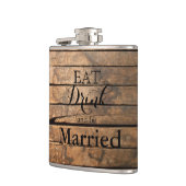 Flasques Mangez Buvez et soyez mariés (Gauche)