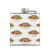 Flasques Mangez plus de plantes frais motivation salade let (Dos)