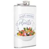 Flasques Mangez plus de plantes frais motivation salade let (Droite)