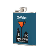 Flasques Manhattan Cocktail Wall Art (Gauche)