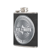 Flasques Manhole Staten Island Grey (Gauche)