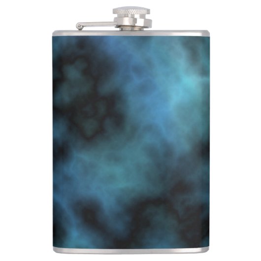 Flasques Marbre Bleu Cosmic Faux (Devant)