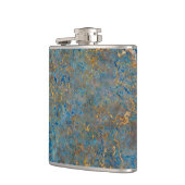 Flasques Marbre bleu et or Lapis Lazuli (Gauche)