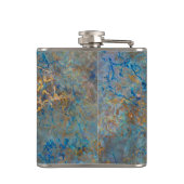 Flasques Marbre bleu et or Lapis Lazuli (Dos)