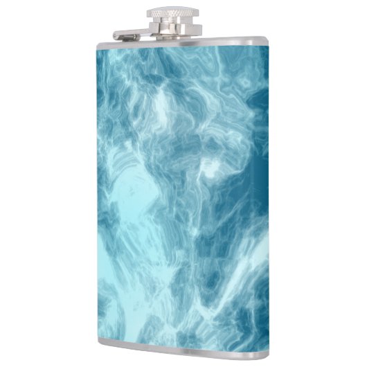 Flasques Marbre d'eau bleue (Gauche)