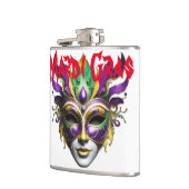 Flasques Mardi Gras Masque Thunder_Cove (Gauche)