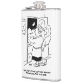 Flasques Mari à la maison tardive du pub (Gauche)