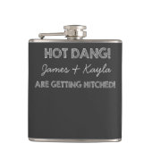 Flasques Mariage Chalkboard Hot Dang (Devant)